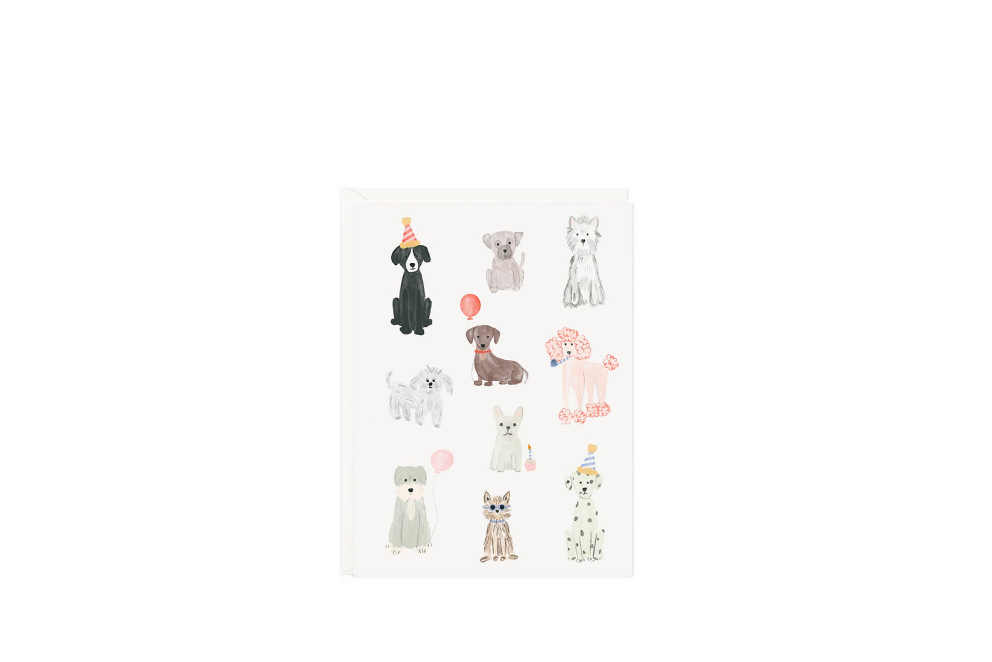 Doggone Birthday mini card