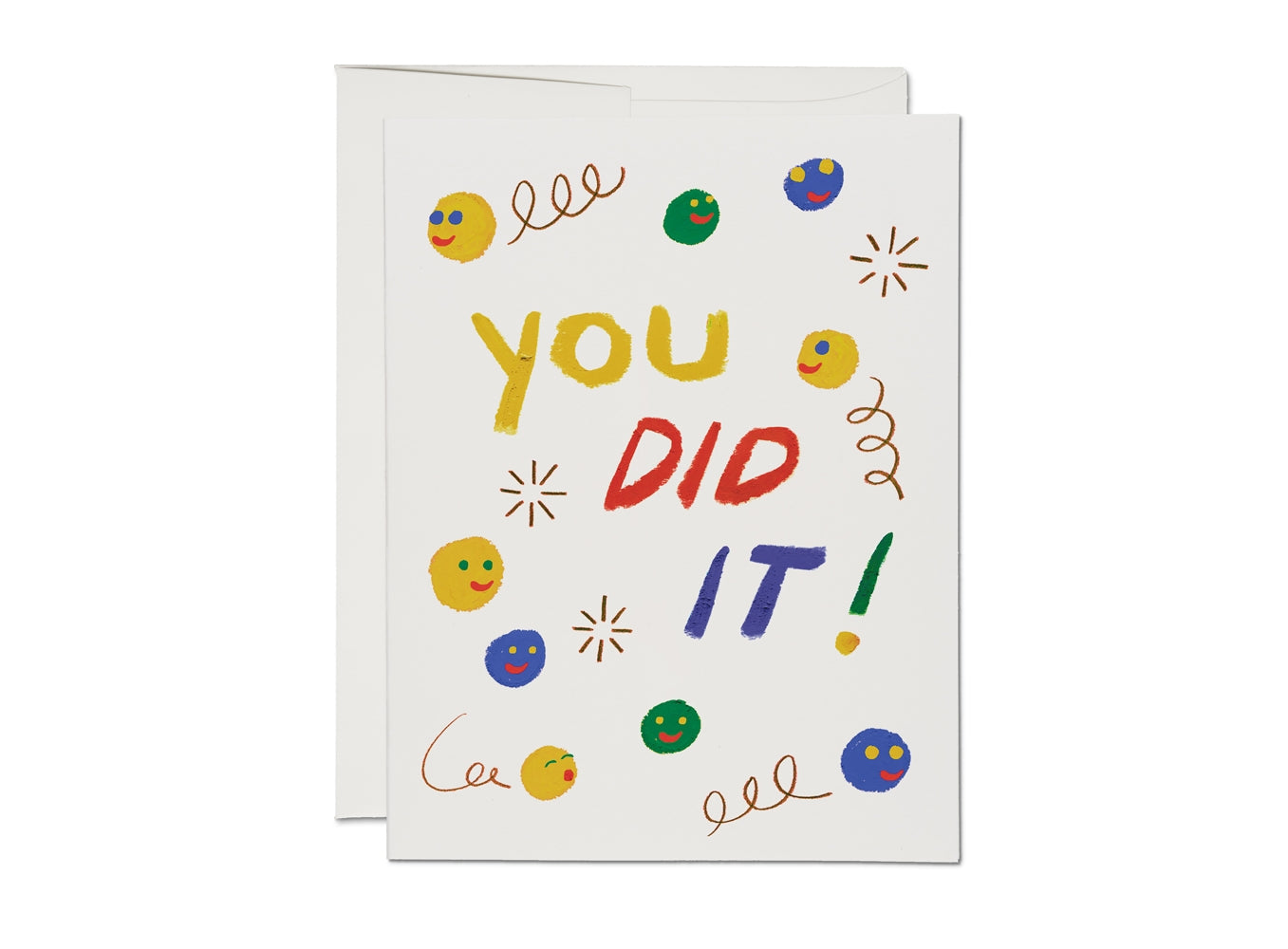 Smiley Faces Congratulations Card