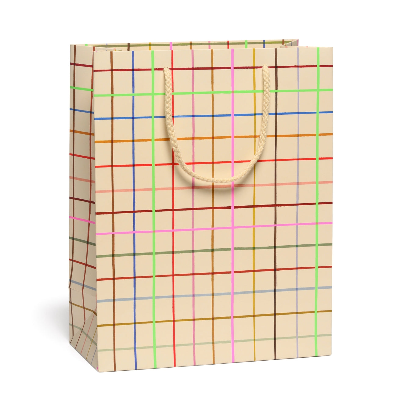 Color Grid Large Gift Bag