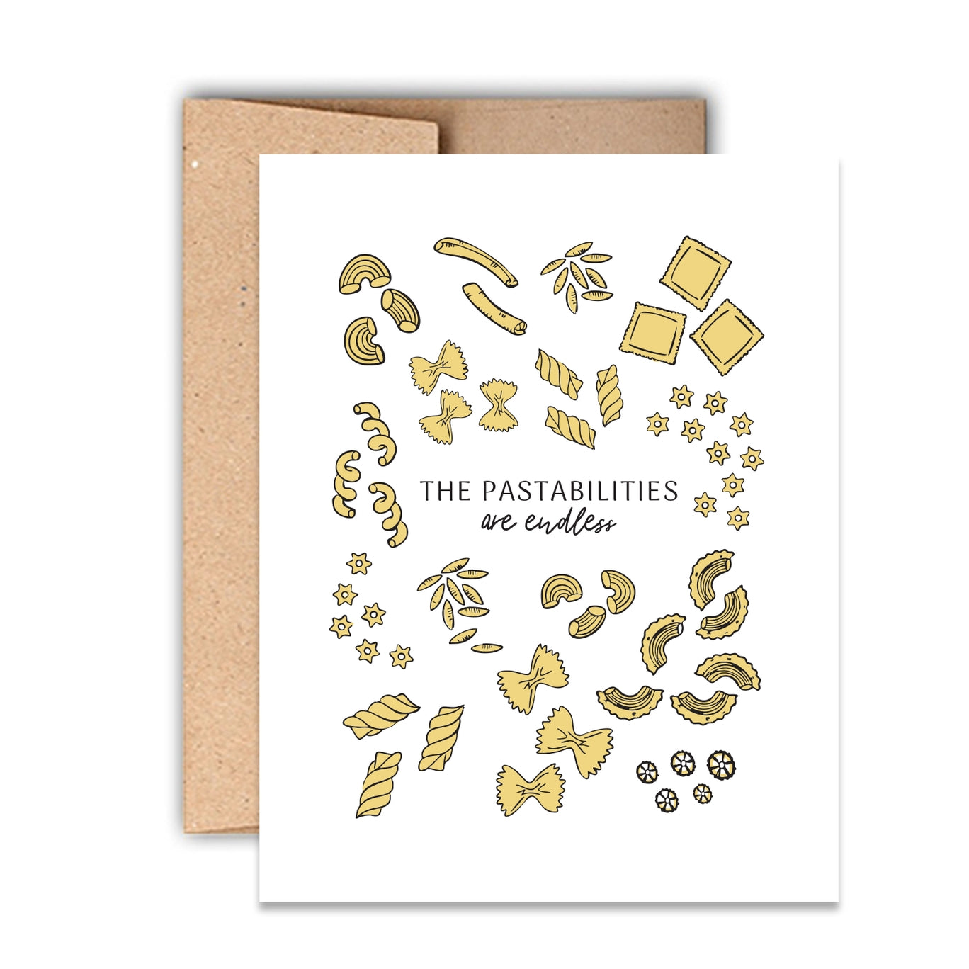 The Pastabilities Are Endless Card