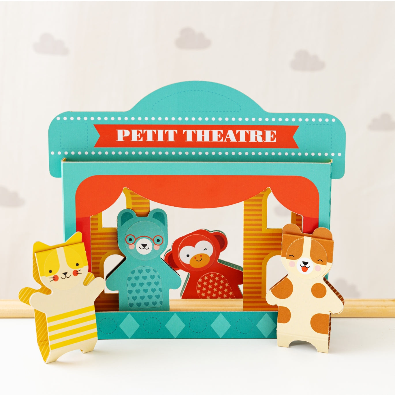 Petit Friends Puppet Theatre Set