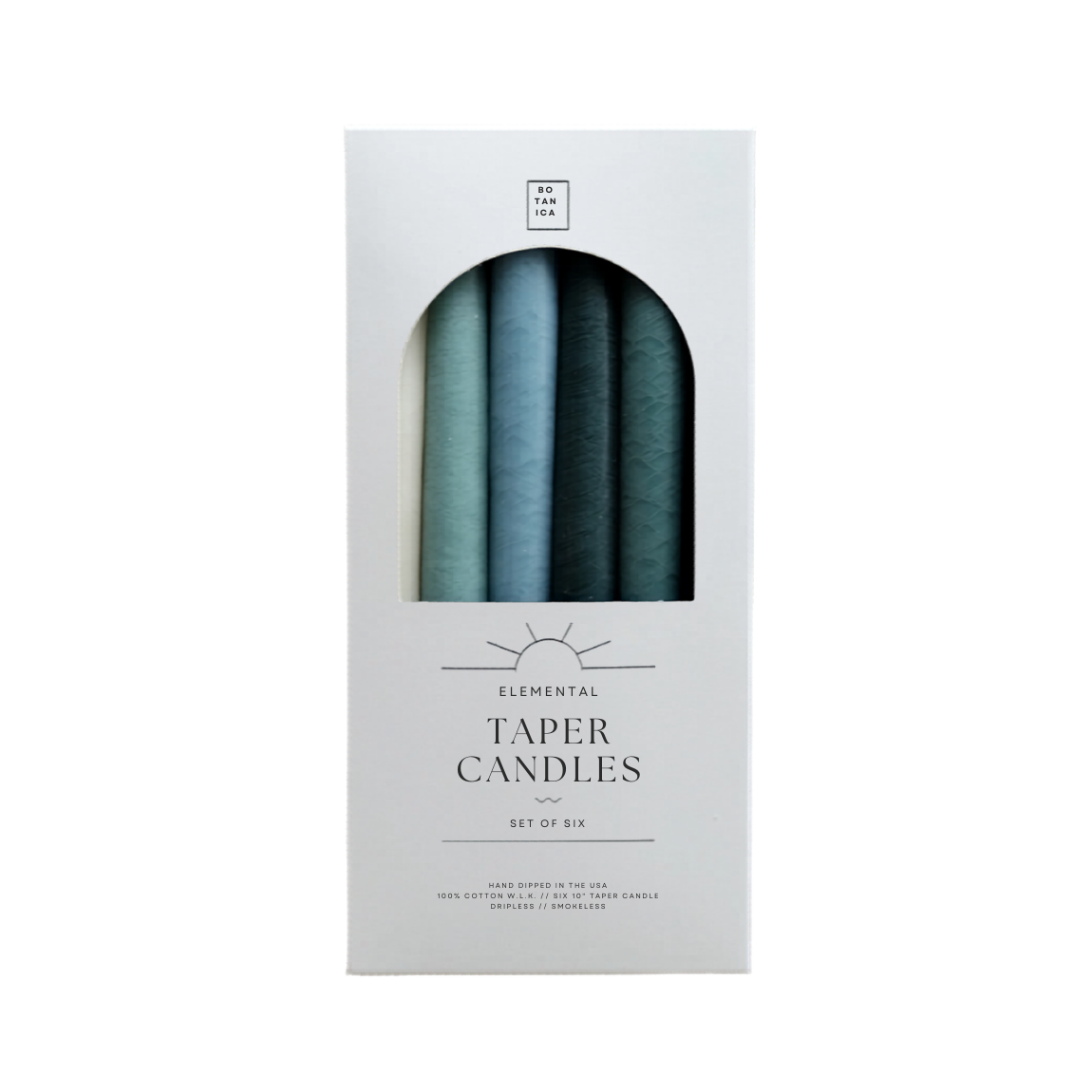 Elemental Zodiac Taper Candles (Set of 6)