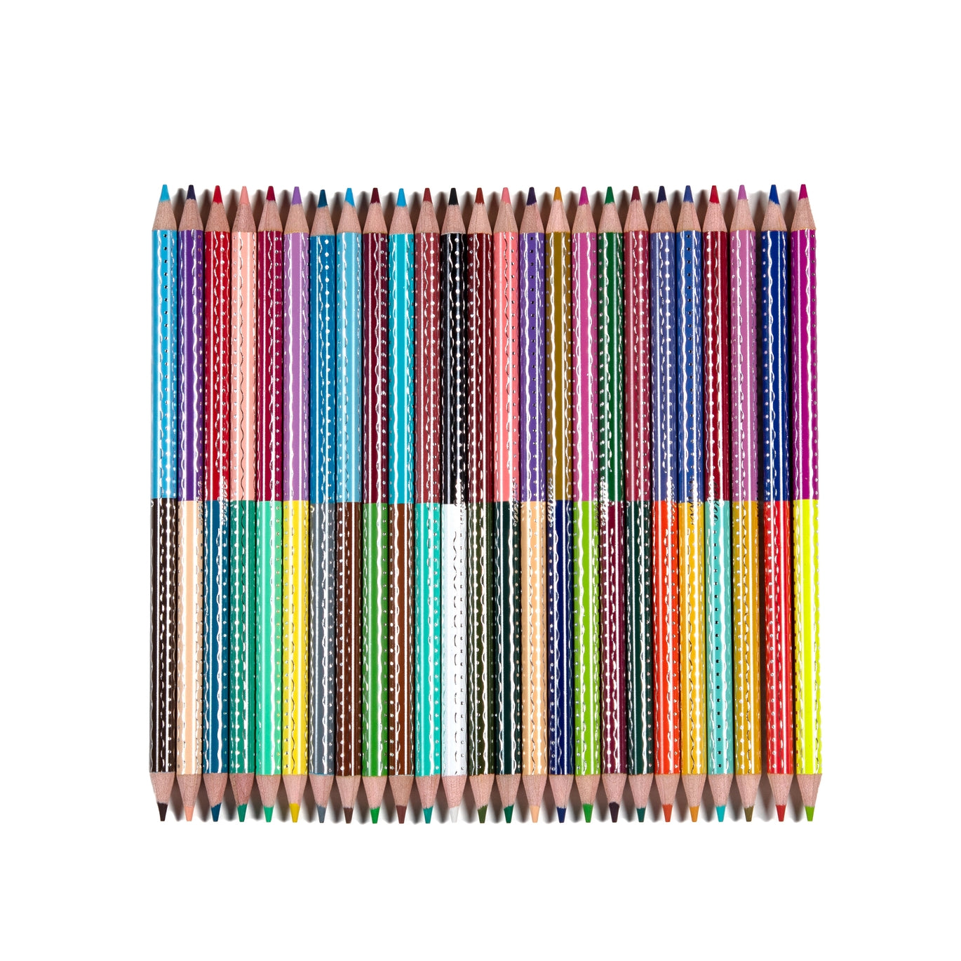 Rainbow 25 Double-Sided Pencils