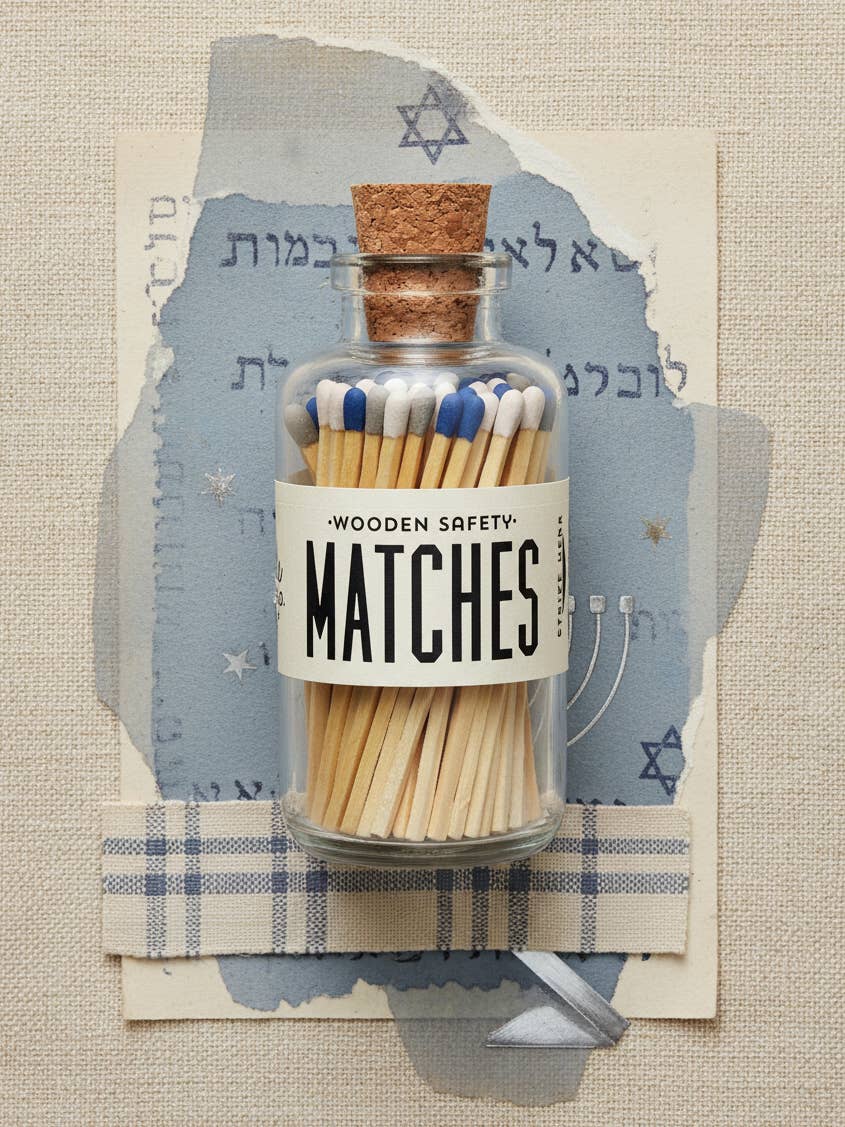 Hanukkah Menorah Mini Matches