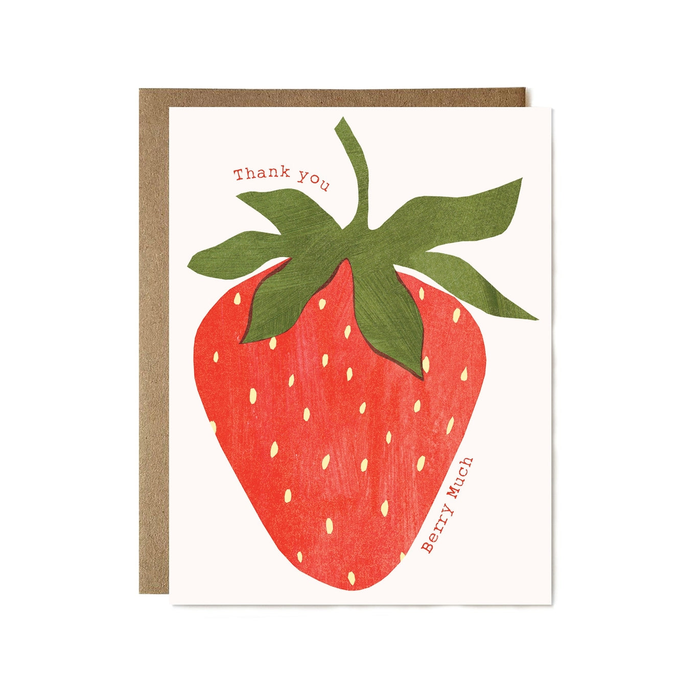 Thank You Berry Much Card