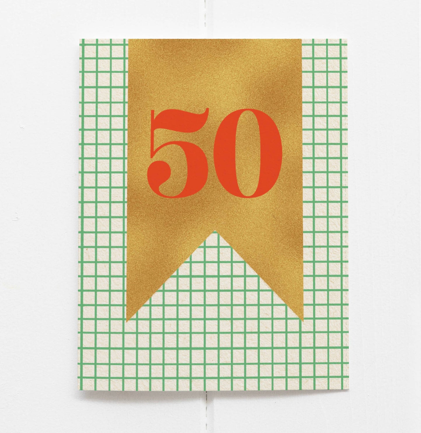 Happy Birthday 50 Card
