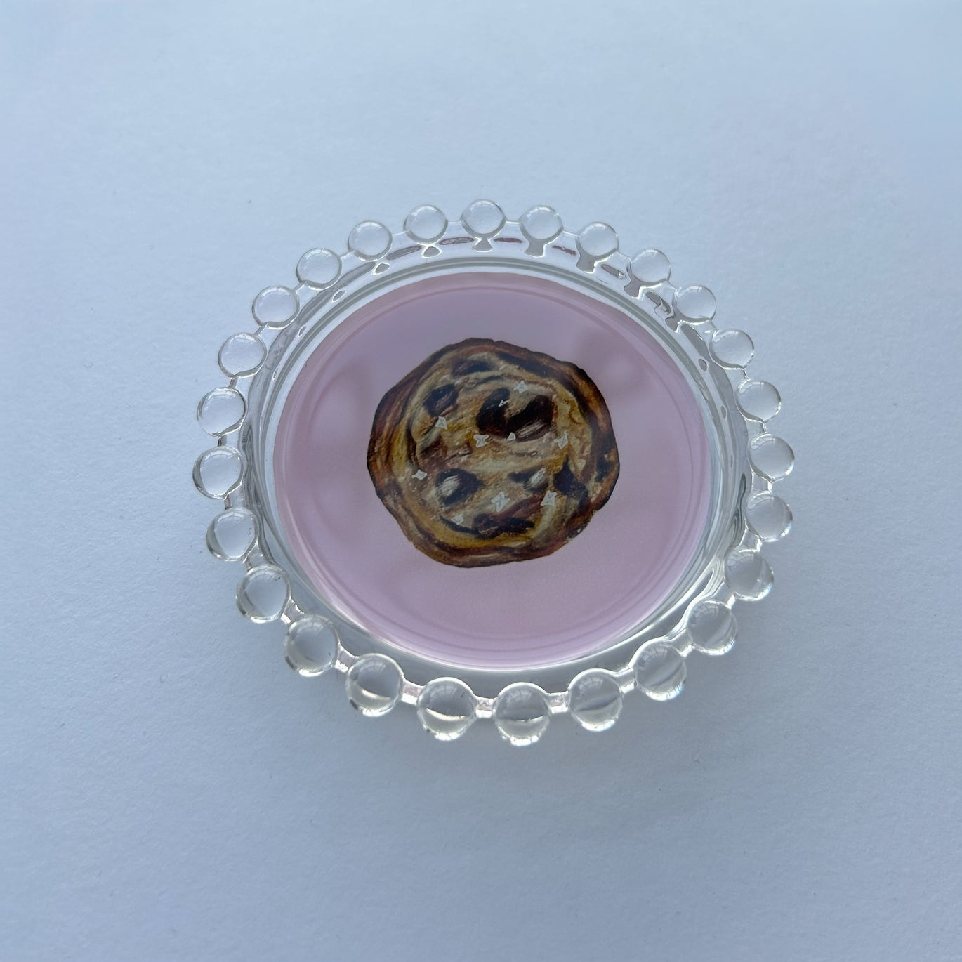 Chocolate Chip Cookie Trinket Dish