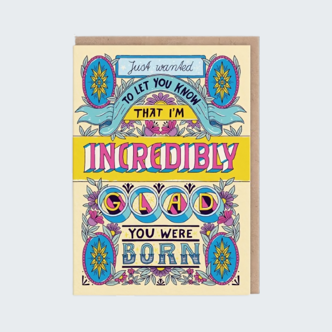 Glad You Were Born Card
