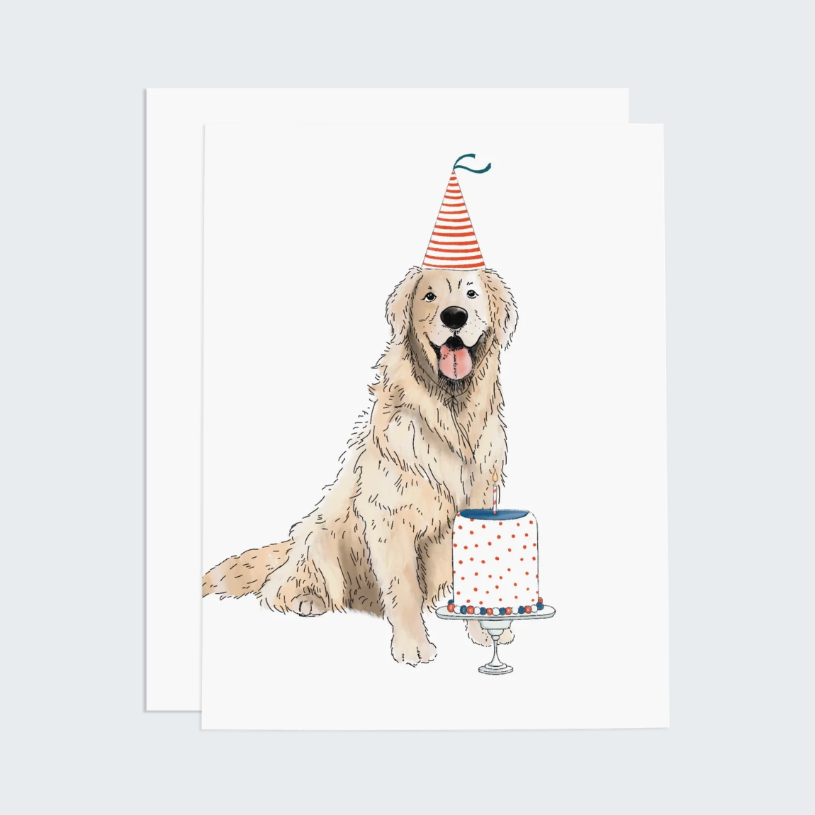 Golden Party Card
