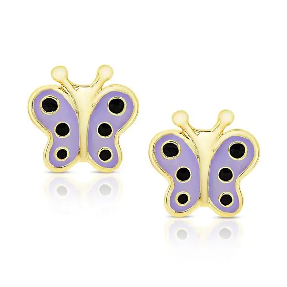 Stud Butterfly Earrings
