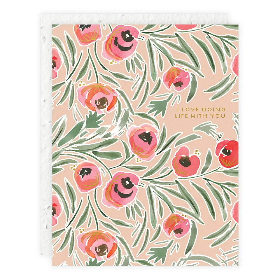 Plantable Card - Doing Life With You