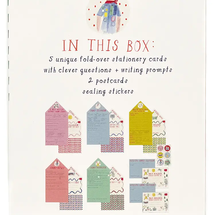 Letters From Camp Stationery Set