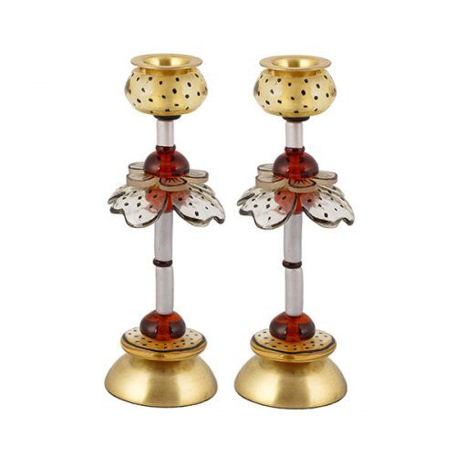 Flower Fountain Candlesticks