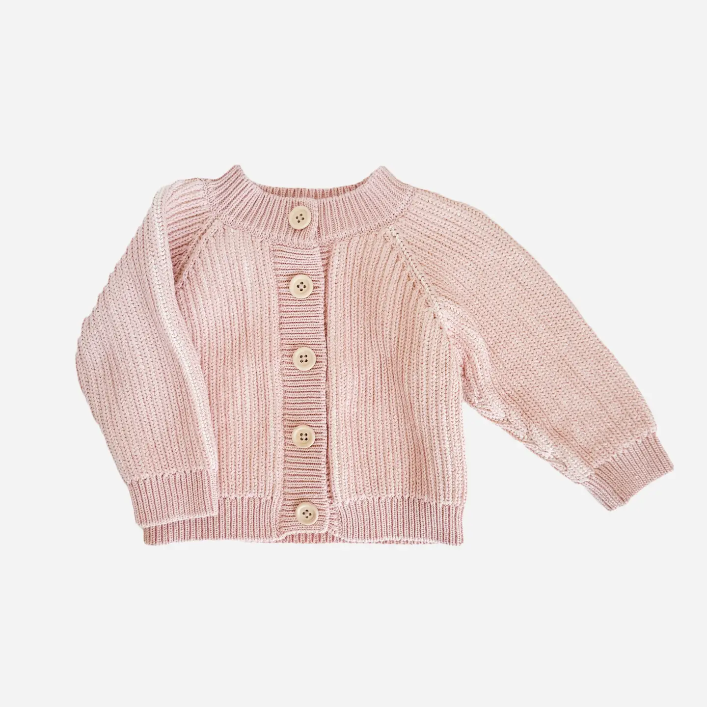 Cotton Brioche Cardigan
