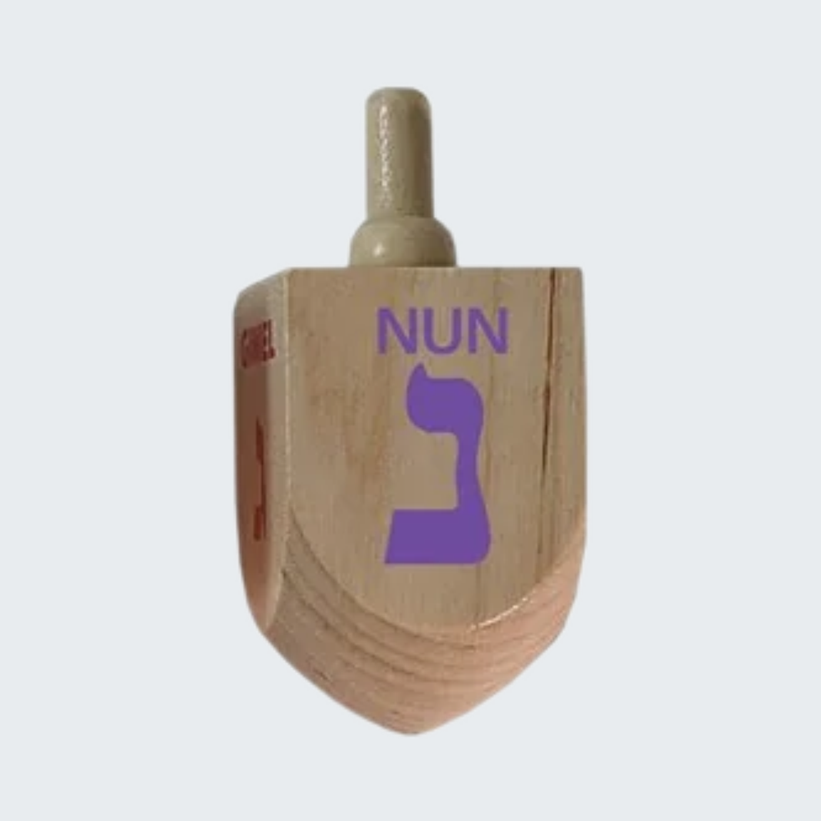Large Colorful Wooden Dreidel