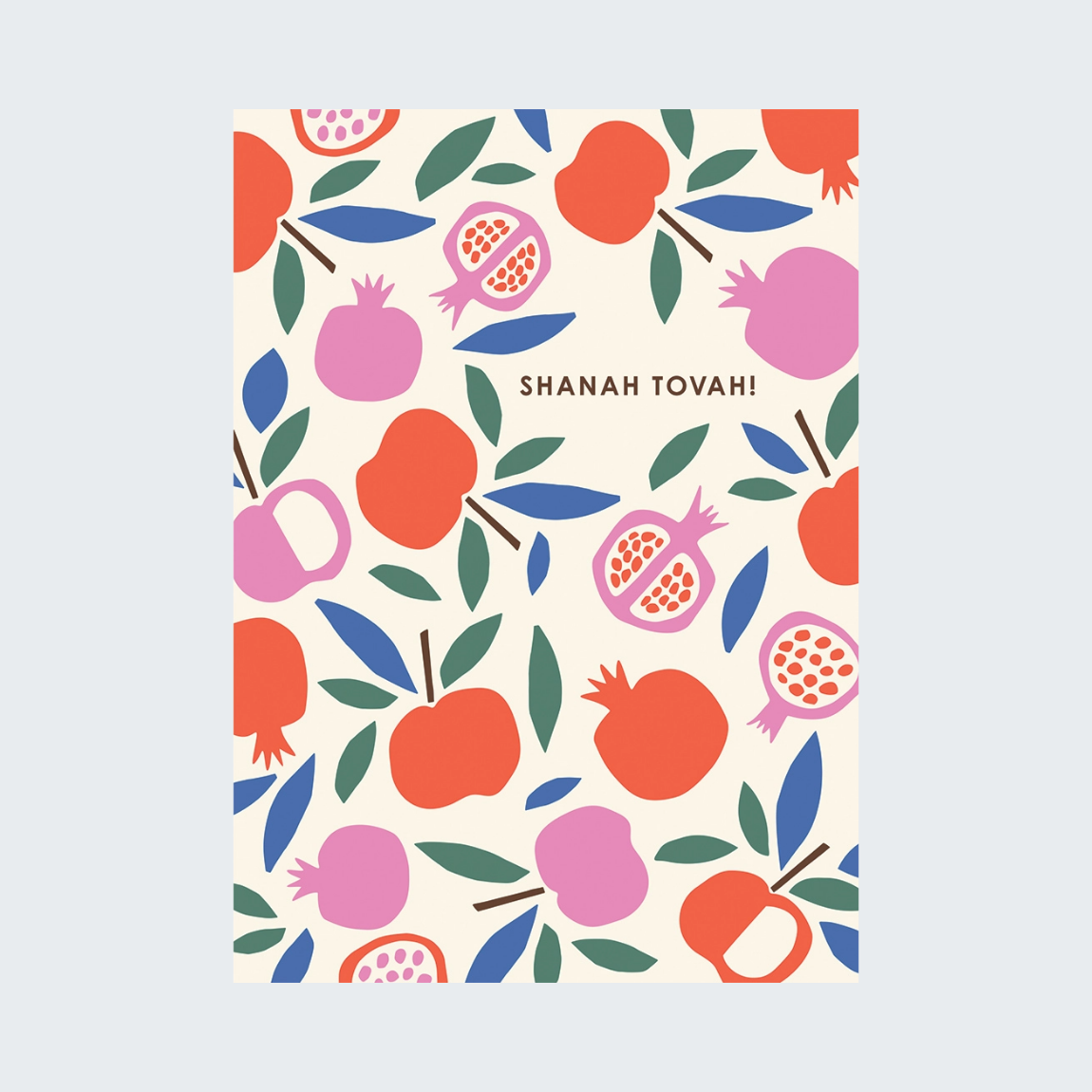 Pomegranate New Year Card