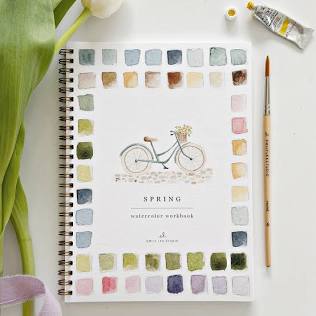 Spring Watercolor Workbook