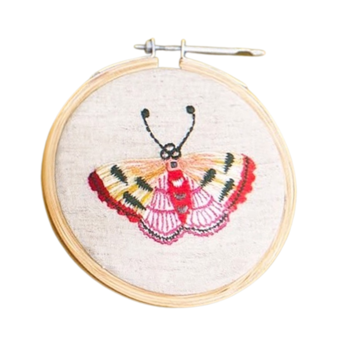 Small Butterfly Embroidery Hoop