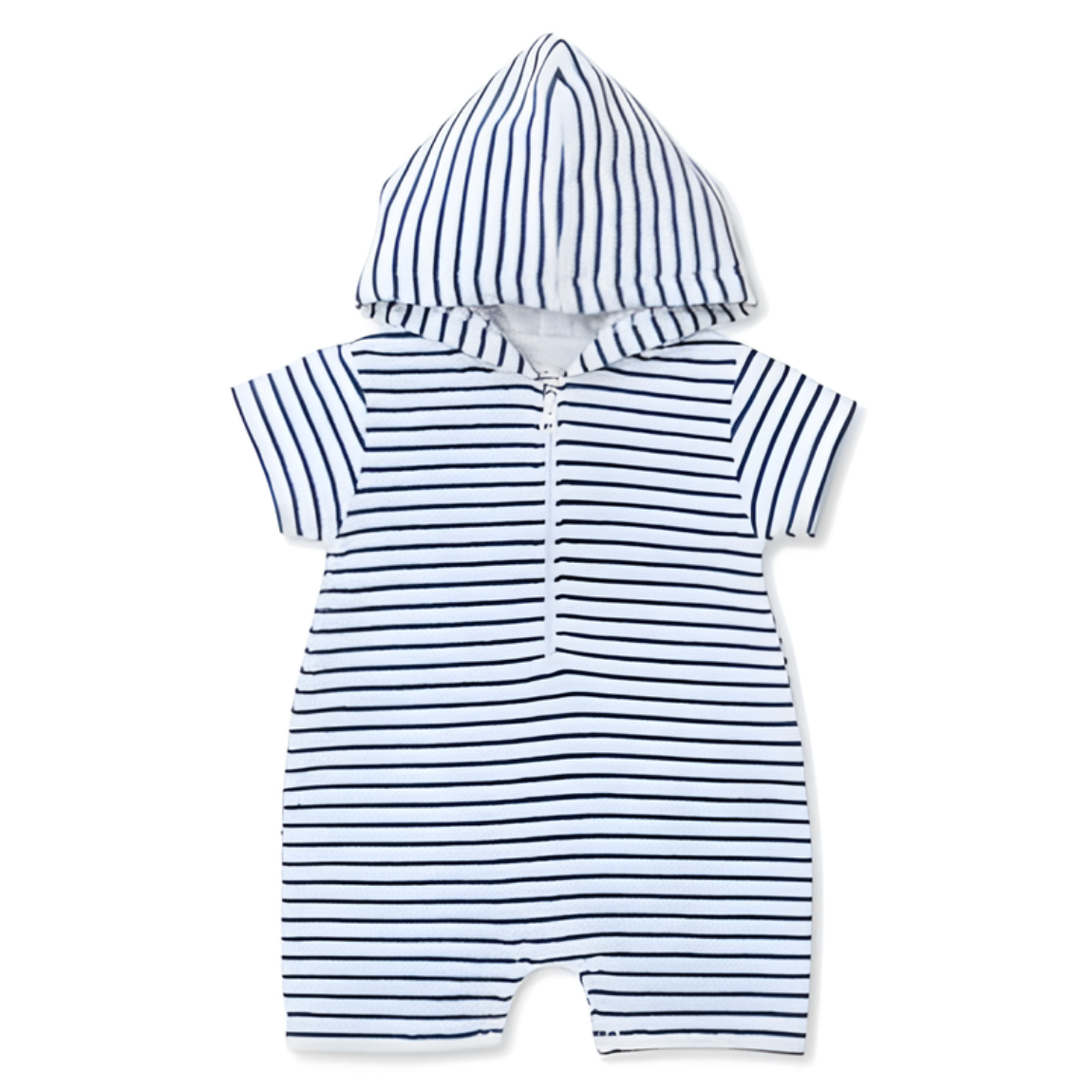 Terry Stripe Romper