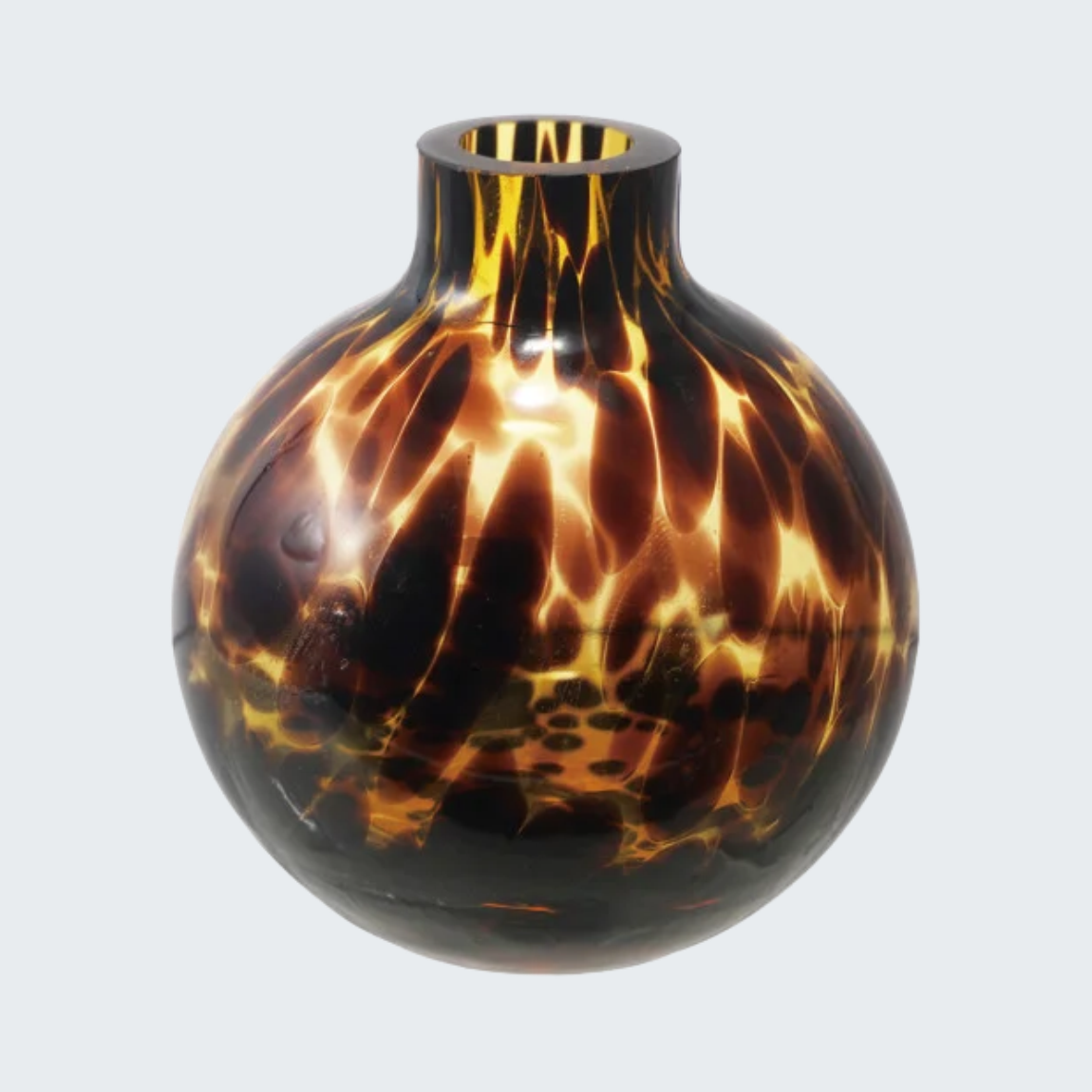 Tortoise Glass Vase