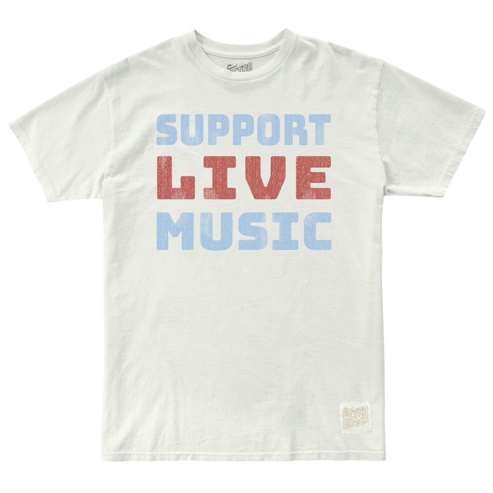 Support Live Music Tee