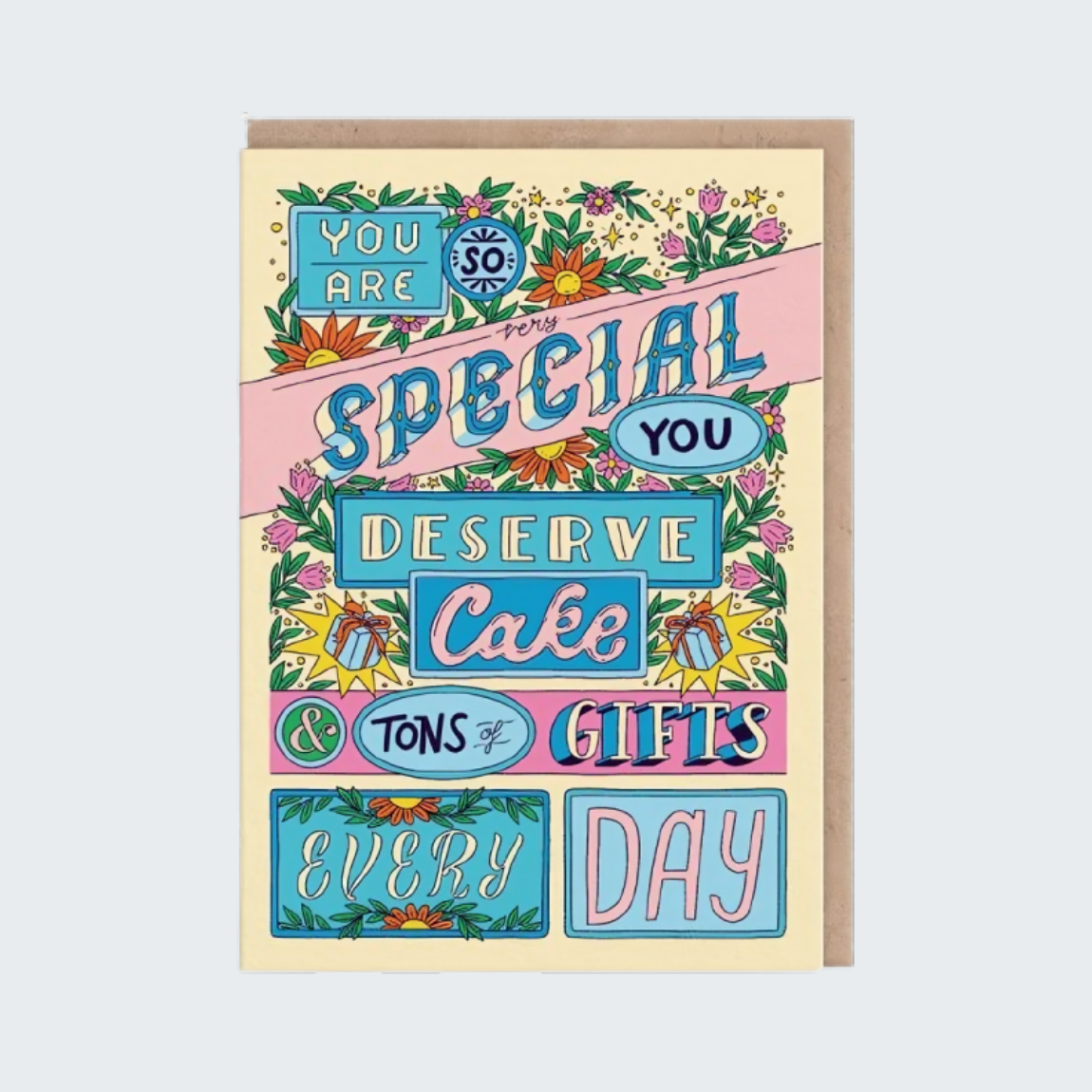 You Deserve Cake Card