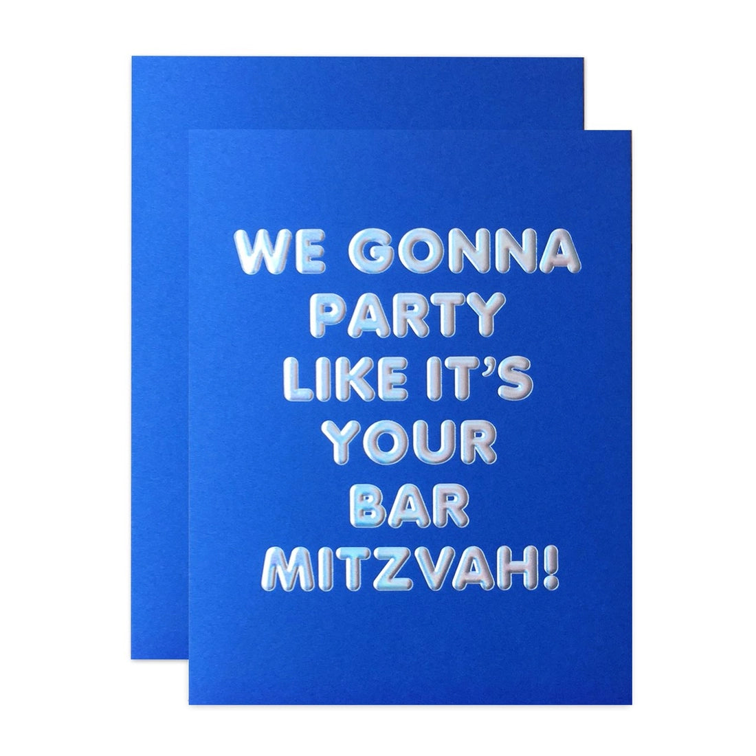 Bar Mitzvah Congrats Card