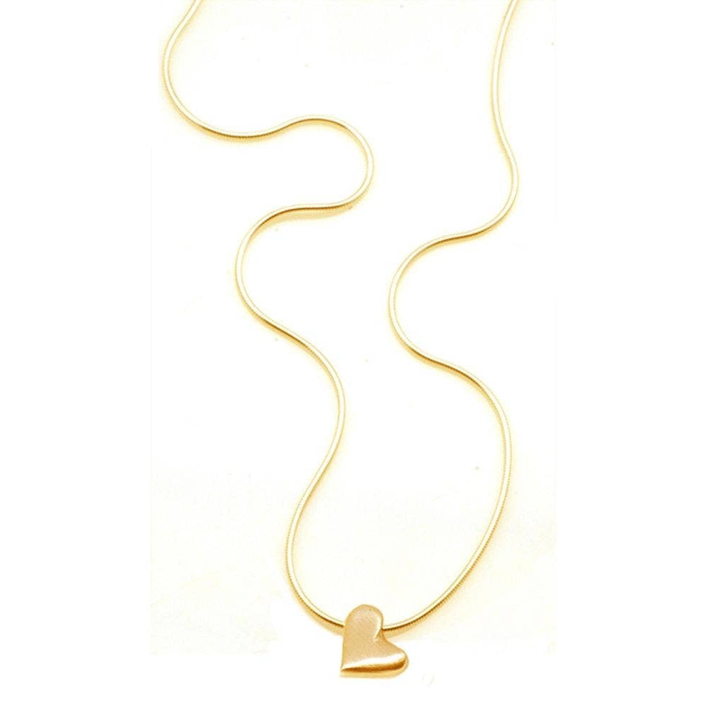 Sliding Heart Necklace