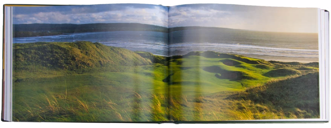 Golf Courses: Fairways of the World - Leather Bound