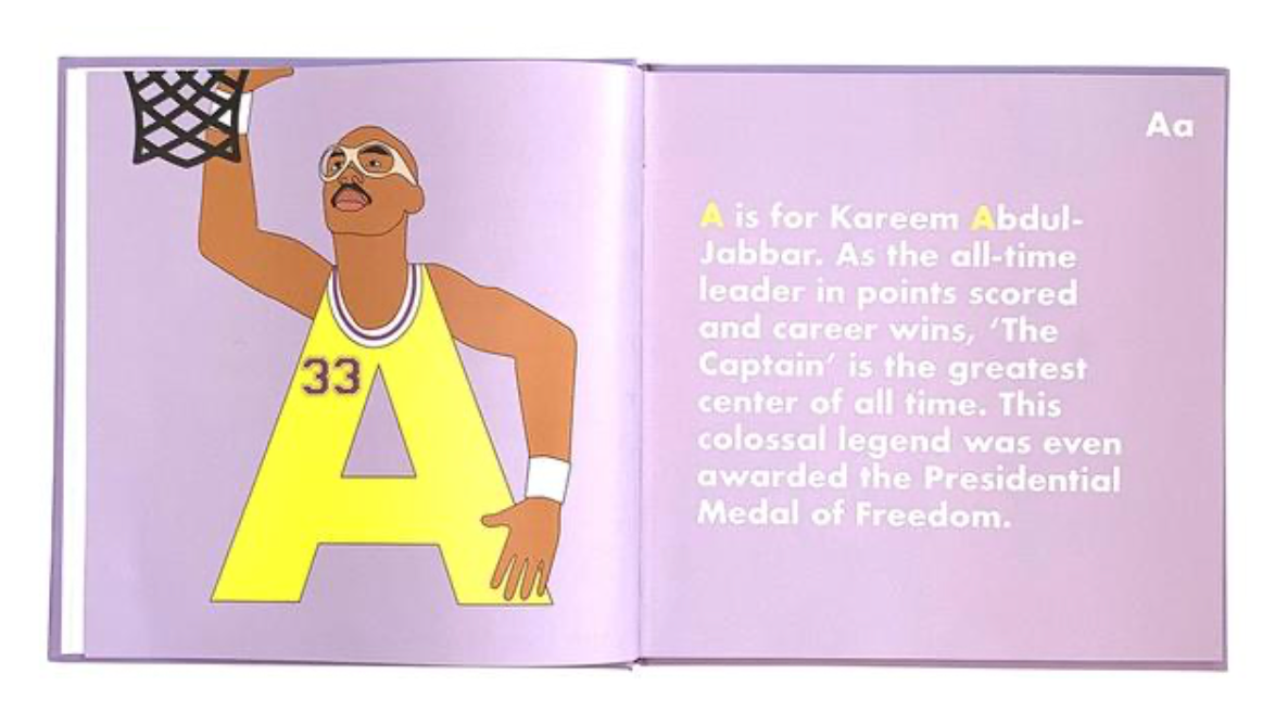 Basketball Legends Alphabet