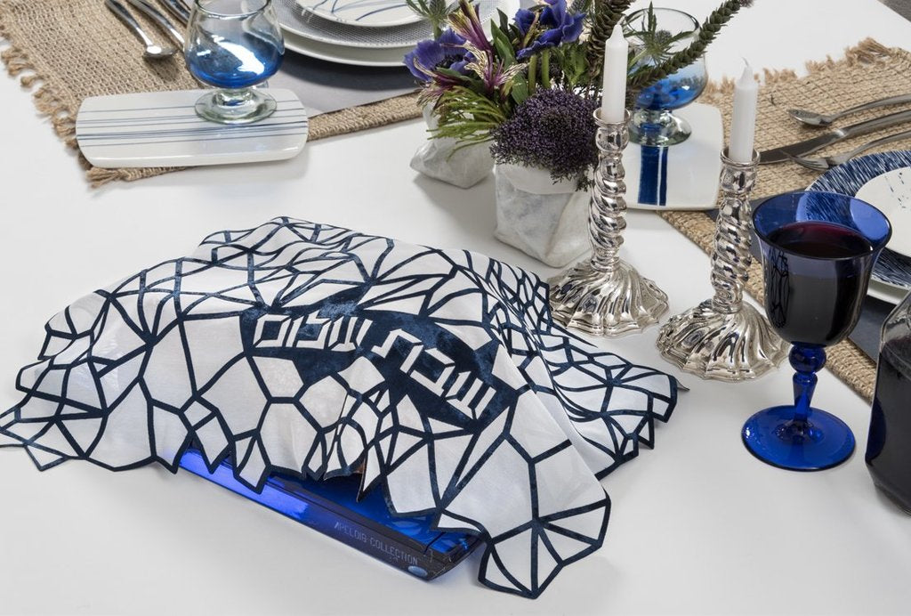 Geometric Challah Cover