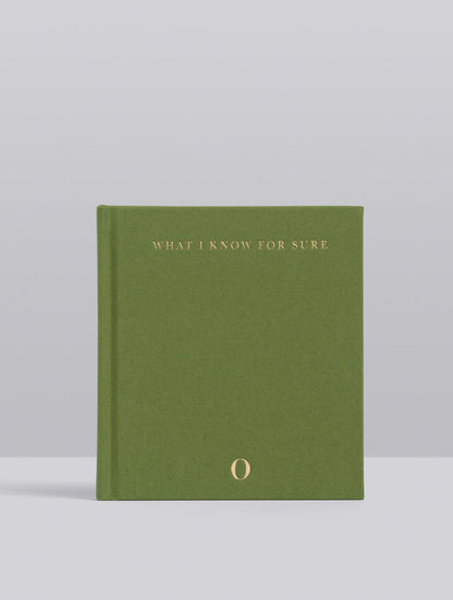 What I Know For Sure