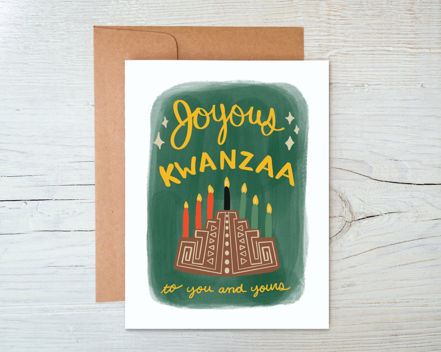 Joyous Kwanzaa Card