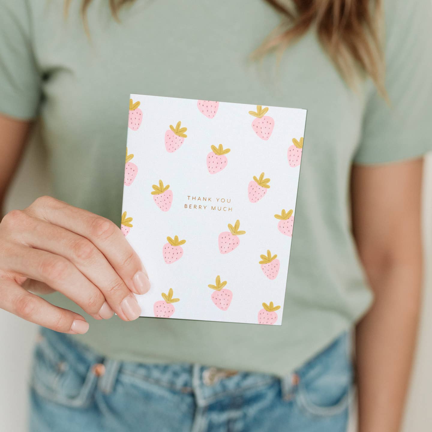 Thank You Berry Much Card