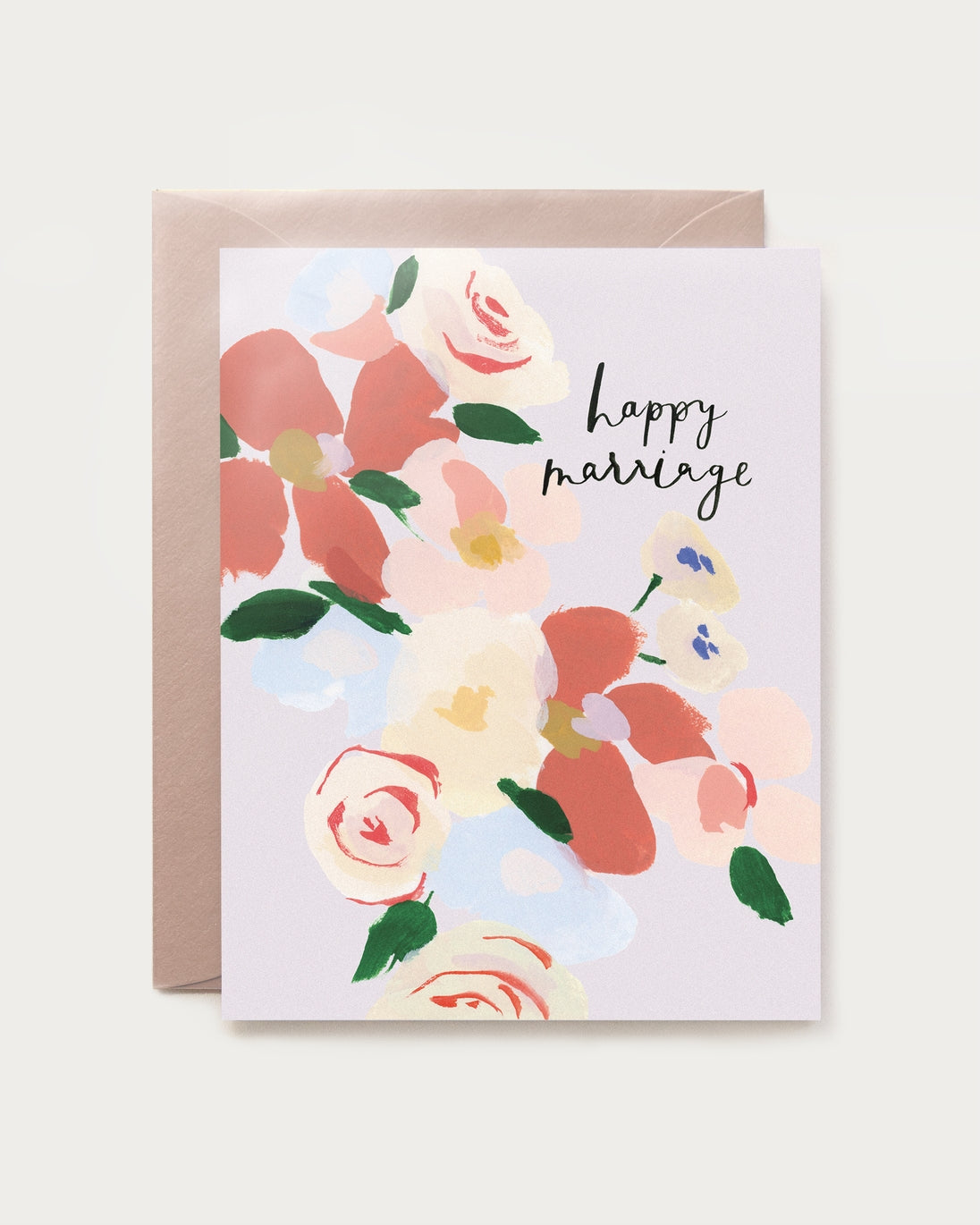 Happy Marriage Bouquet Card