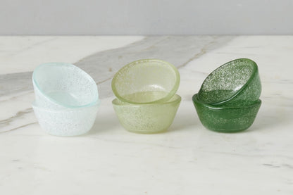Glass Pinch Pots