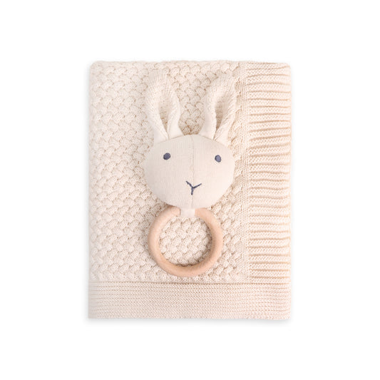 Bunny Blanket + Ring
