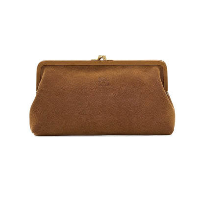 Manuela Suede Clutch