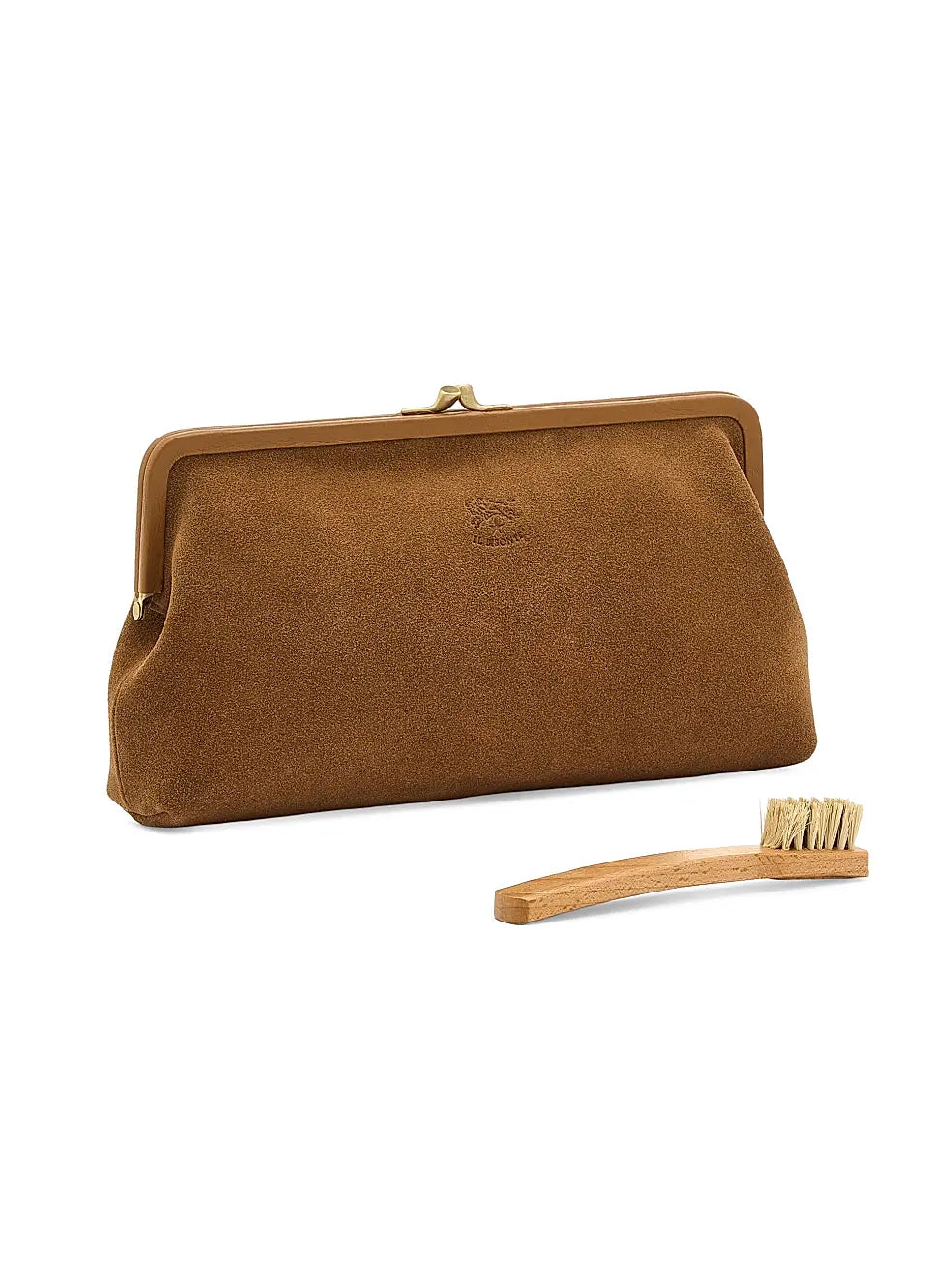 Manuela Suede Clutch