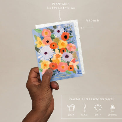 Plantable Card - Summer Mix