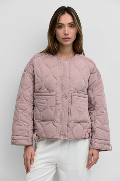 Kara Quilted Zip Jacket