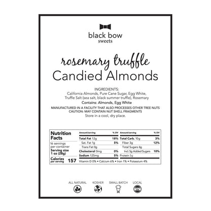 Rosemary Truffle Candied Almonds
