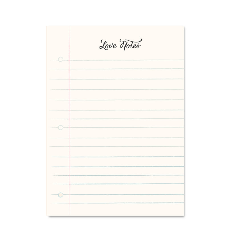 Love Notes Notepad