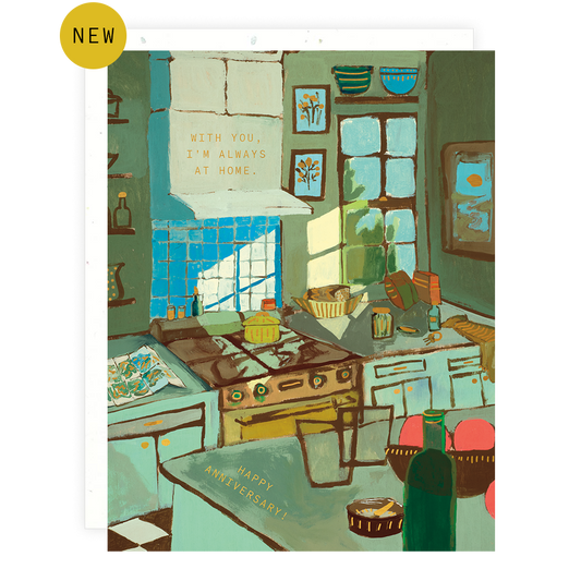 Always at Home Anniversary Card
