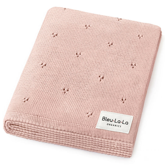 Pointelle Swaddle Blanket