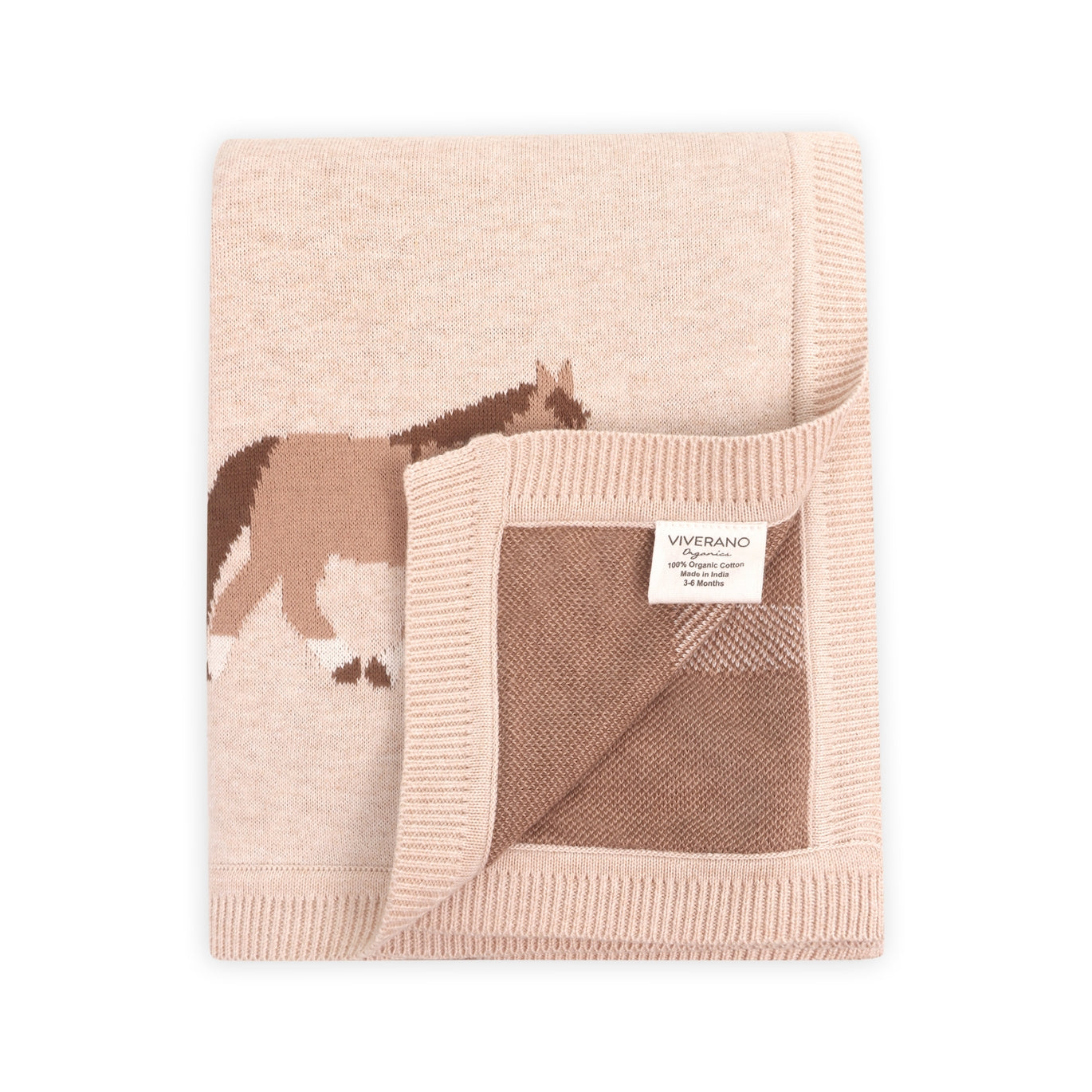 Horse Pony Snuggles Baby Blanket
