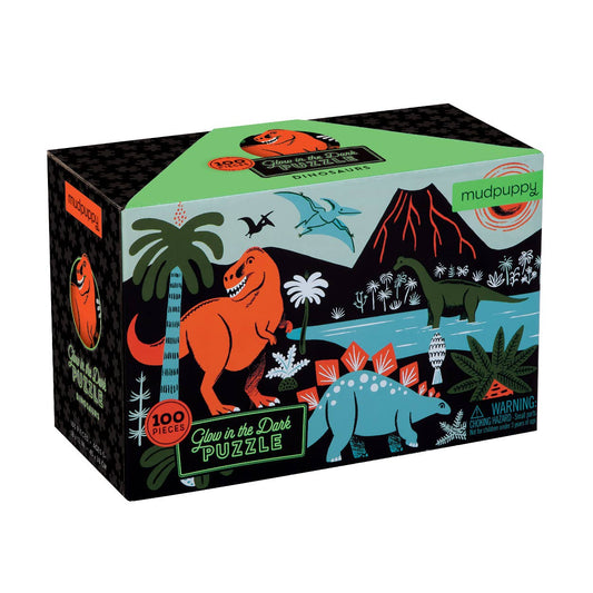 Dinosaurs Glow in the Dark Puzzle
