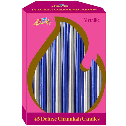 Metallic Chanukah Candles