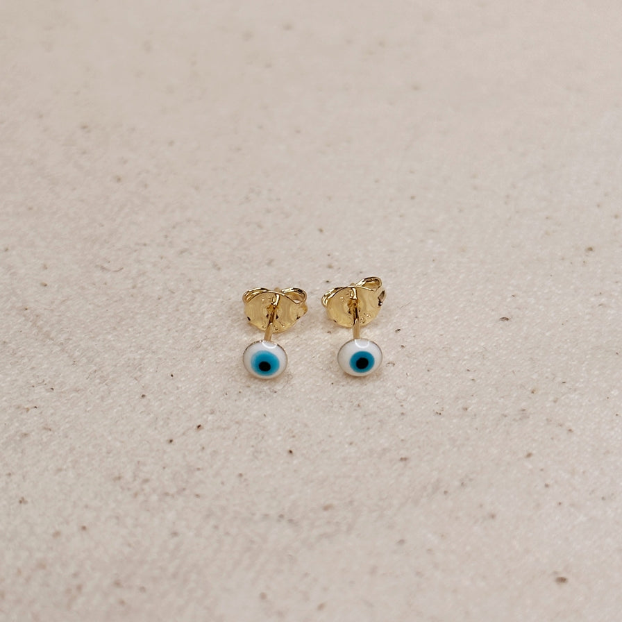 Tiny Evil Eye Studs