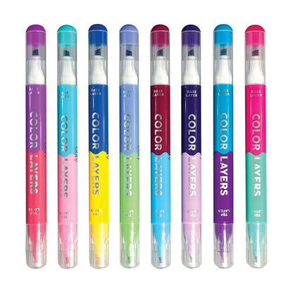 Color Layers Double Ended Markers